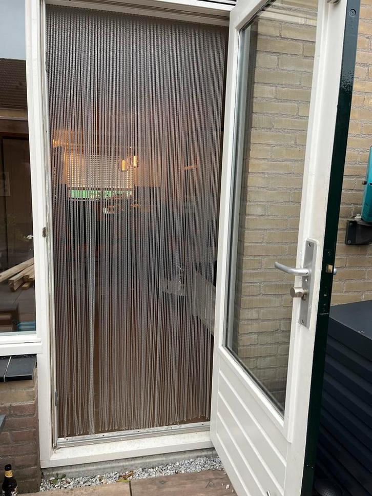 Hordeur - Degor, Doe-het-zelf en Verbouw, Deuren en Horren, Gebruikt, Hordeur, 200 tot 215 cm, 80 tot 100 cm, Metaal, Ophalen of Verzenden
