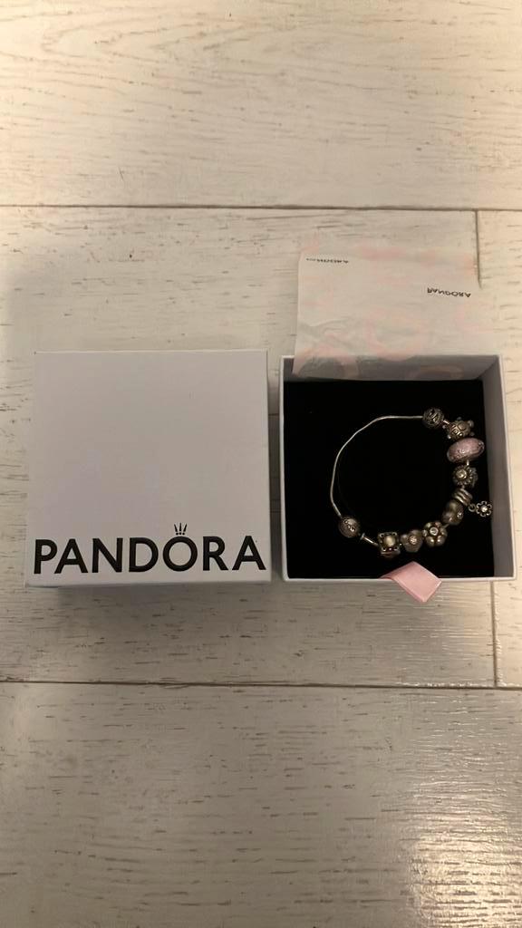 Orginele 925 zilveren kinder armband Pandora, Sieraden, Tassen en Uiterlijk, Armbanden, Zo goed als nieuw, Zilver, Ophalen of Verzenden