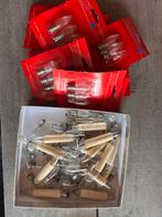 Oude losse kerstlampjes kaarsjes kerstboom vintage, Diversen, Kerst, Ophalen of Verzenden