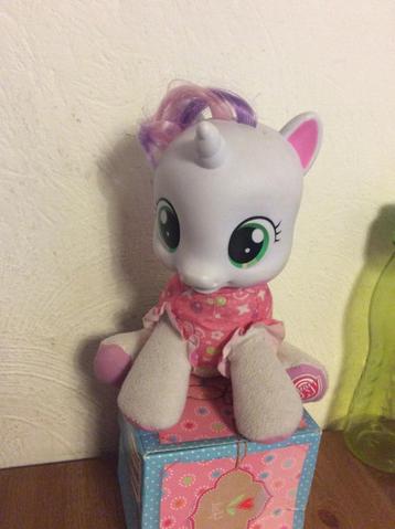 My little pony so soft newborn Sweetie Belle pratende pop beschikbaar voor biedingen