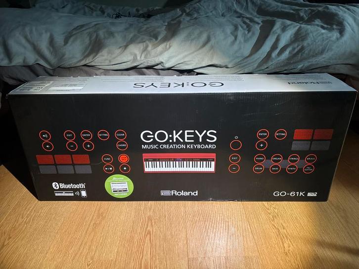 Mooie nauwelijks gebruikte Roland Go Keys, Muziek en Instrumenten, Keyboards, Nieuw, 61 toetsen, Roland, Ophalen
