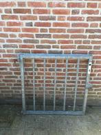 Gegalvarniseerd Hekwerk 92x94 cm, Tuin en Terras, Tuinhekken en Hekwerk, Ophalen, Gebruikt, IJzer, Spijlenhekwerk