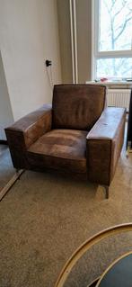 Nette fauteuil met fijne stof, Huis en Inrichting, Fauteuils, Ophalen of Verzenden, Zo goed als nieuw, 75 tot 100 cm, Stof