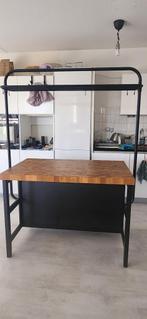 IKEA Vadholma keukeneiland, Ophalen, Gebruikt, 100 tot 150 cm, Bruin