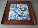 Antieke tegels - Delft blauw - Bijbelse voorstellingen, Ophalen