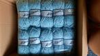 30 bollen lammy yarns alpina 8 tweed Turquoise, Hobby en Vrije tijd, Breien en Haken, Ophalen of Verzenden, Nieuw, Breien of Haken