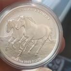 1 oz zilver munt Australia Brumby  2023, Ophalen of Verzenden, Zilver