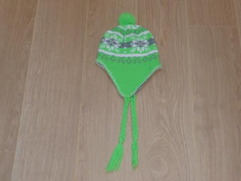 Wintermuts ZGAN (Groen), Kinderen en Baby's, Kinderkleding | Mutsen, Sjaals en Handschoenen, Zo goed als nieuw, Muts, Jongen of Meisje