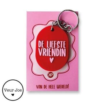 Sleutelhanger De liefste vriendin  beschikbaar voor biedingen