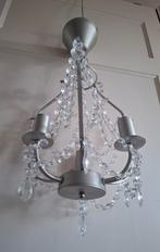 Prachtige kroonluchter met glaskralen ZGAN, Huis en Inrichting, Lampen | Kroonluchters, Ophalen of Verzenden, Zo goed als nieuw