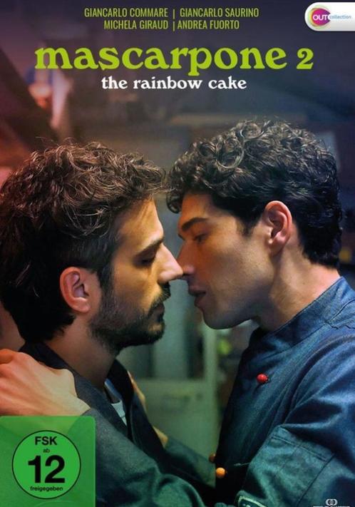 dvd gay interest Mascarpone 2: The Rainbow Cake R2 as new, Cd's en Dvd's, Dvd's | Filmhuis, Zo goed als nieuw, Overige gebieden