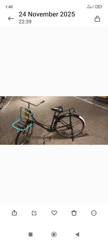 Fiets  slot verlichting kleur zwart voor rek ook zwart gesch, Fietsen en Brommers, Fietsen | Heren | Sportfietsen en Toerfietsen