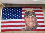 Hulk Hogan vlag, Ophalen of Verzenden, Gebruikt