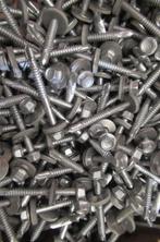 200 stuks zelfborende schroeven 6,3 x 60 RVS Roestvrij staal, 100 tot 250 mm, Schroeven, Nieuw, Ophalen of Verzenden