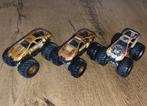Hot Wheels Monster Jam GOLDBERG - T MEENTS - MAX DESTRUCTION, Ophalen of Verzenden, Zo goed als nieuw, Auto