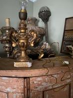 Antiek bois dore lampenvoetje, Antiek en Kunst, Curiosa en Brocante, Ophalen of Verzenden