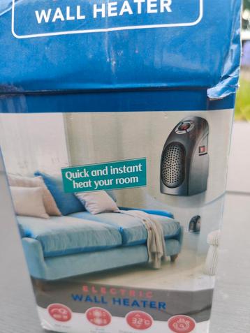 Heater. Muur stopcontact- aansluiting stopcontact. beschikbaar voor biedingen