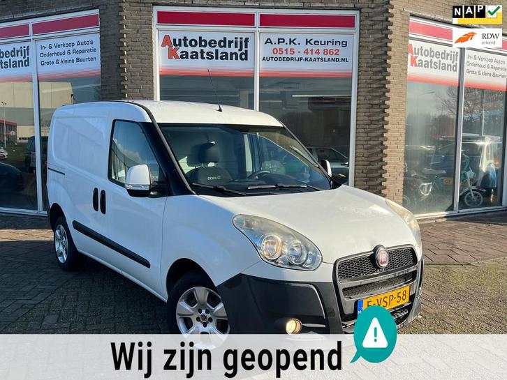 Fiat Doblò Cargo 1.3 MultiJet SX - BTW - 134.740 KM - Airco, Auto's, Bestelauto's, Bedrijf, Te koop, ABS, Airconditioning, Centrale vergrendeling
