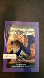 Pedagogische tact, hoe dan?, Boeken, Nieuw, Ophalen of Verzenden, Sanne Spil; José Middendorp; Merlijn Wentzel