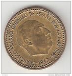 spain 1 peseta 1947 (53) km 775 xf !!! look !!! cat val 20$, Verzenden, Overige landen, Losse munt