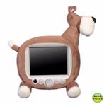 Hannspree HANNSz.dog 12 inch lcd televisie Brown White, Audio, Tv en Foto, Vintage Televisies, Verzenden, Zo goed als nieuw, Minder dan 40 cm