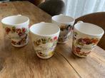 4 seizoenen mokken Blond Amsterdam ( zomer herfst winter len, Blond Amsterdam, Ophalen of Verzenden, Zo goed als nieuw, Kop(pen) en/of Schotel(s)