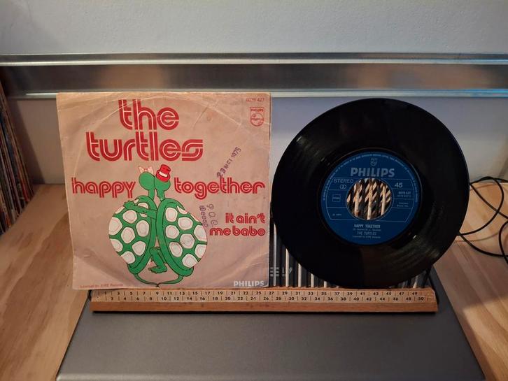 The Turtles - Happy Together (506) 3 euro vaste prijs, Cd's en Dvd's, Vinyl Singles, Zo goed als nieuw, Single, Pop, 7 inch, Ophalen of Verzenden