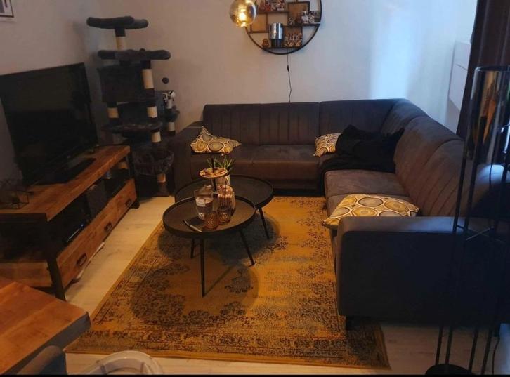 Vloerkleed okergeel, Huis en Inrichting, Stoffering | Tapijten en Kleden, Zo goed als nieuw, 150 tot 200 cm, 200 cm of meer, Rechthoekig