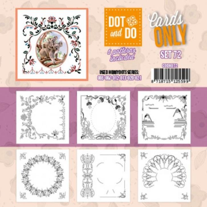 Dot and Do Cards only set 72 CODO072 oplegkaartjes, Hobby en Vrije tijd, Kaarten | Zelf maken, Nieuw, Blanco kaart of Basiskaart