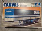 Italeri nr.774 canvas semi-trailer, Hobby en Vrije tijd, Modelbouw | Auto's en Voertuigen, Italeri, Groter dan 1:32, Ophalen of Verzenden
