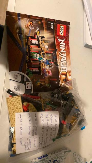 Lego Ninjago Legacy: Tournament of the elements. beschikbaar voor biedingen