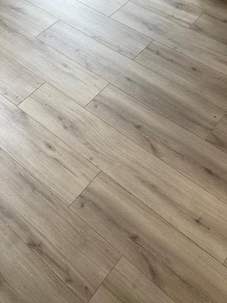 9,2 m2 laminaat, Ophalen, Beige, Nieuw, White wash eiken