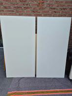 2 witte spaanplaten 160x80cm, Ophalen, Nieuw