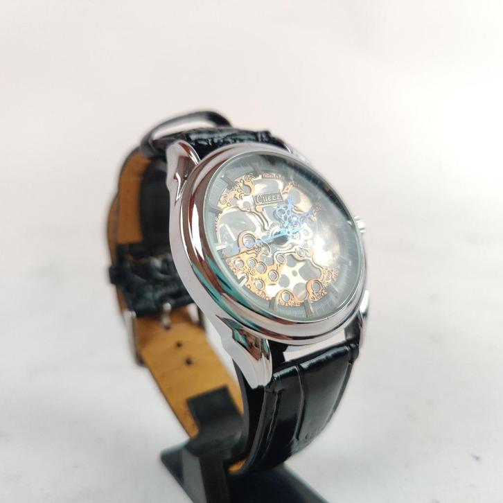 Chezz Automatisch Horloge || nu voor maar € 69.99, Sieraden, Tassen en Uiterlijk, Sporthorloges, Nieuw, Android, Zwart, Ophalen of Verzenden