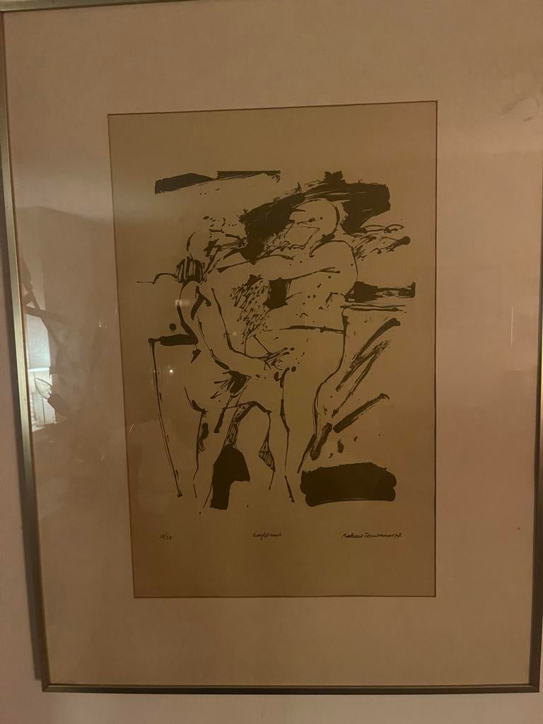 Zeefdruk Robert Terwindt 1977 moet weg, Ophalen