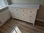 IKEA Hemnes Ladekast 8 Lades - Wit Gebeitst, Ophalen, 5 laden of meer, 150 tot 200 cm, Grenenhout