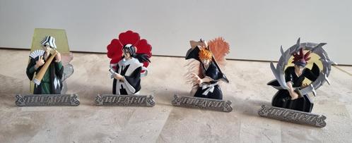 Bleach figuurtjes/3D-portretten 4 stuks, Verzamelen, Poppetjes en Figuurtjes, Zo goed als nieuw, Ophalen of Verzenden