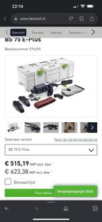 Festool bandschuurmachines, Doe-het-zelf en Verbouw, Gereedschap | Schuurmachines, Nieuw, Bandschuurmachine, Ophalen of Verzenden