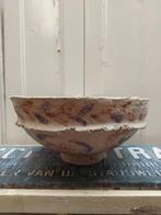 Schaal van papier mache, Huis en Inrichting, Overige materialen, Gebruikt, -, Rond