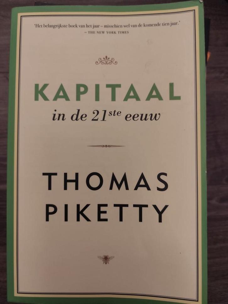 Thomas Piketty - Kapitaal in de 21ste eeuw, Boeken, Overige Boeken, Zo goed als nieuw, Ophalen of Verzenden