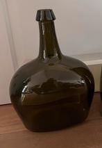 Vaas (organische vorm), Huis en Inrichting, Woonaccessoires | Vazen, Ophalen of Verzenden, Minder dan 50 cm, Groen, Glas