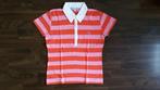 Donaldson poloshirt rood/roze gestreept, Maat 38/40 (M), Donaldson, Ophalen of Verzenden, Zo goed als nieuw
