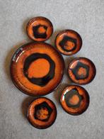 Vintage 70-ties borrel schalen set., Ophalen of Verzenden