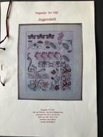 Borduurpatroon uit boek Jugendstil Iris van Niekerk € 5,00, Ophalen of Verzenden, Nieuw, Handborduren, Patroon