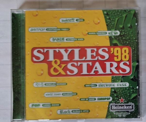 Heineken CD Styles & Stars '98, Verzamelen, Biermerken, Gebruikt, Overige typen, Heineken, Ophalen of Verzenden