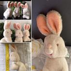 🌿 Steiff, Pop,” 3 SCHATTIGE ANTIEK/OUDE PLUCHE HAASJES”🌿, Verzenden