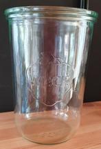 Weckpot Rundrand-Glas 100 voor 800 ml. z.g.a.n., Glas, Pot, Bus of Blik, Ophalen of Verzenden, Zo goed als nieuw