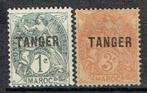 Frankrijk Marokko 1918 met Opdruk TANGER, Ophalen of Verzenden, Postfris