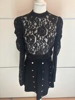 Setje nikkie en eksept x fred maat s, Kleding | Dames, Verzenden, Zwart, Zo goed als nieuw, Nikkie