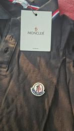 Moncler Polo Shirt - Zwart - Maat M/L, Maat 52/54 (L), Moncler, Zwart, Ophalen of Verzenden